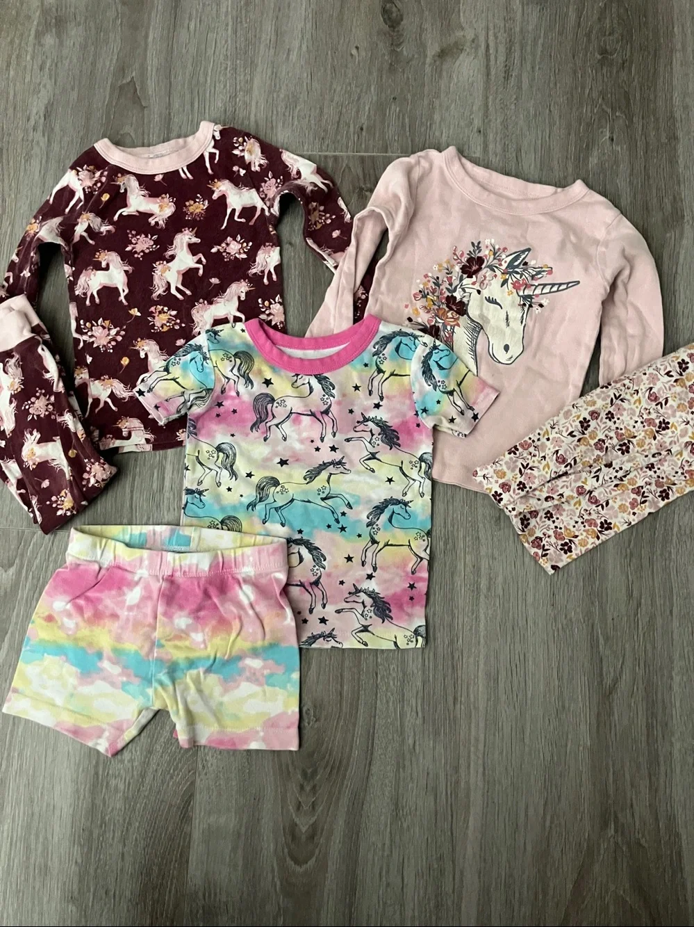 Toddler Girls PJS Set | Bundle of 14 Sets | 2-3